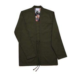 NEW Akashi-Kama Noragi -- Army Green, Medium